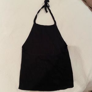 Brandy Melville cropped halter top